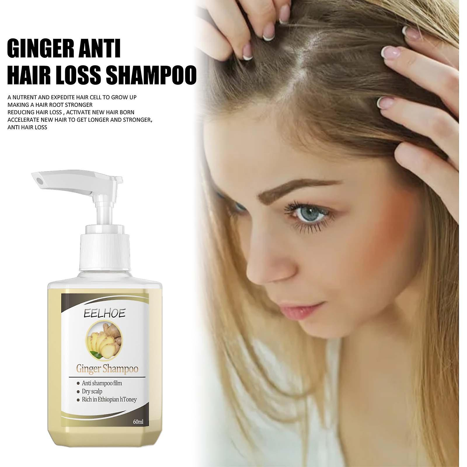 Foto 4 pulgar | Champú Huoguo Ginger Refreshing Nourishing Control 60 Ml - Venta Internacional.