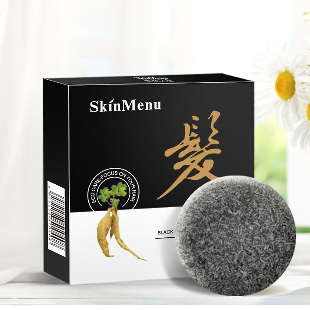 Foto 2 pulgar | Barra De Champú Para Oscurecer El Cabello  100% Natural Y Orgánico Huoguo  55 G - Venta Internacional.