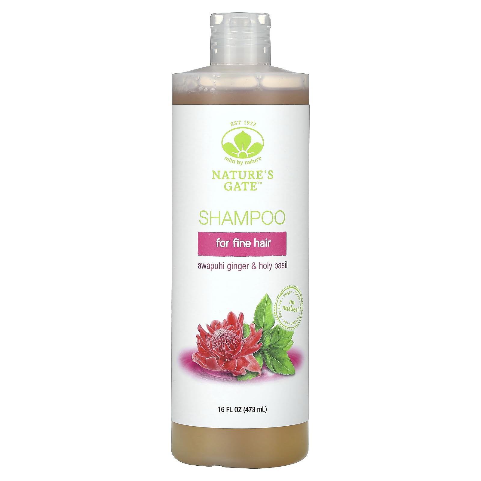 Foto 1 | Champú Mild By Nature Awapuhi Con Jengibre Y Albahaca Sagrada 473 Ml - Venta Internacional.