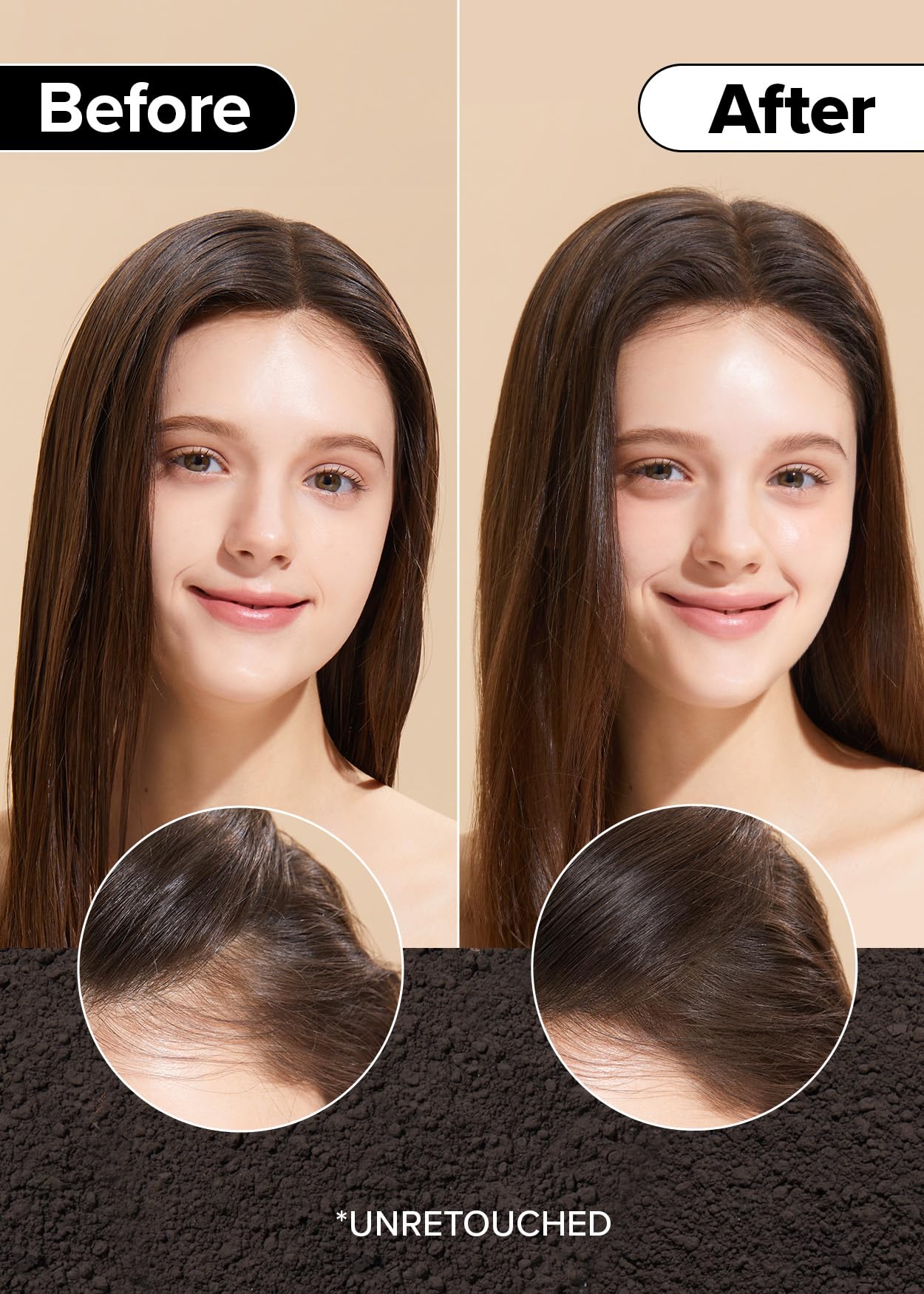 Foto 3 | Champú Seco En Polvo Refill I Dew Care Tap Secret Dark Brown - Venta Internacional.