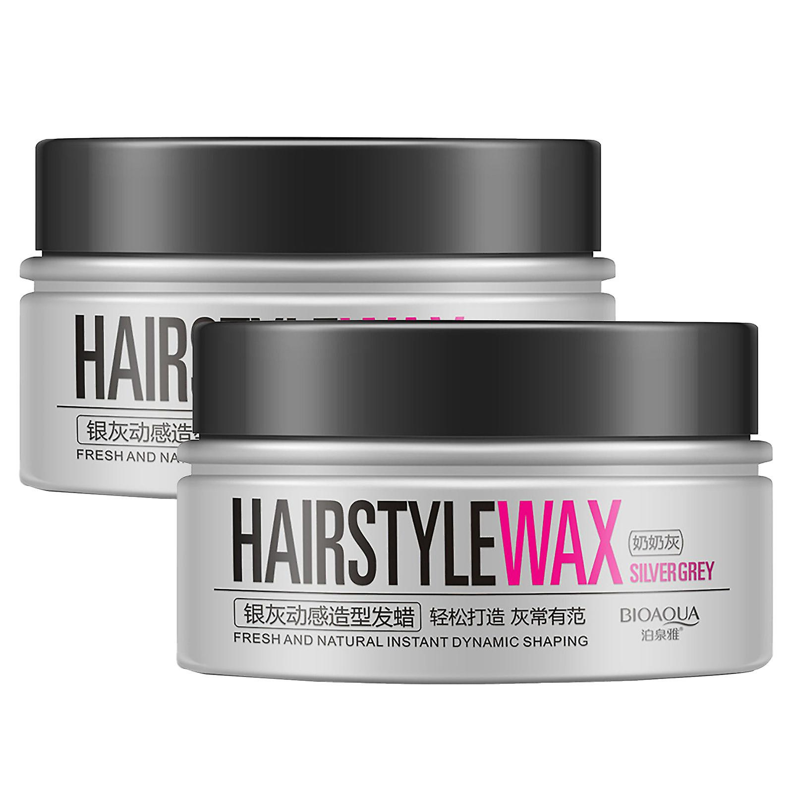 Foto 1 | Cera Para Teñir El Cabello Huoguo Silver Grey  Crema Temporal De 100 Ml - Venta Internacional.