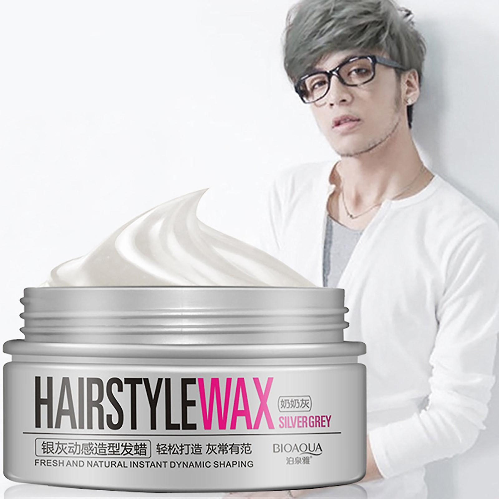 Foto 3 | Cera Para Teñir El Cabello Huoguo Silver Grey  Crema Temporal De 100 Ml - Venta Internacional.