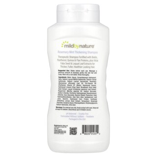 Foto 2 | Champú Mild By Nature Para Espesar El Cabello Con Biotina 473 Ml Romero - Venta Internacional.