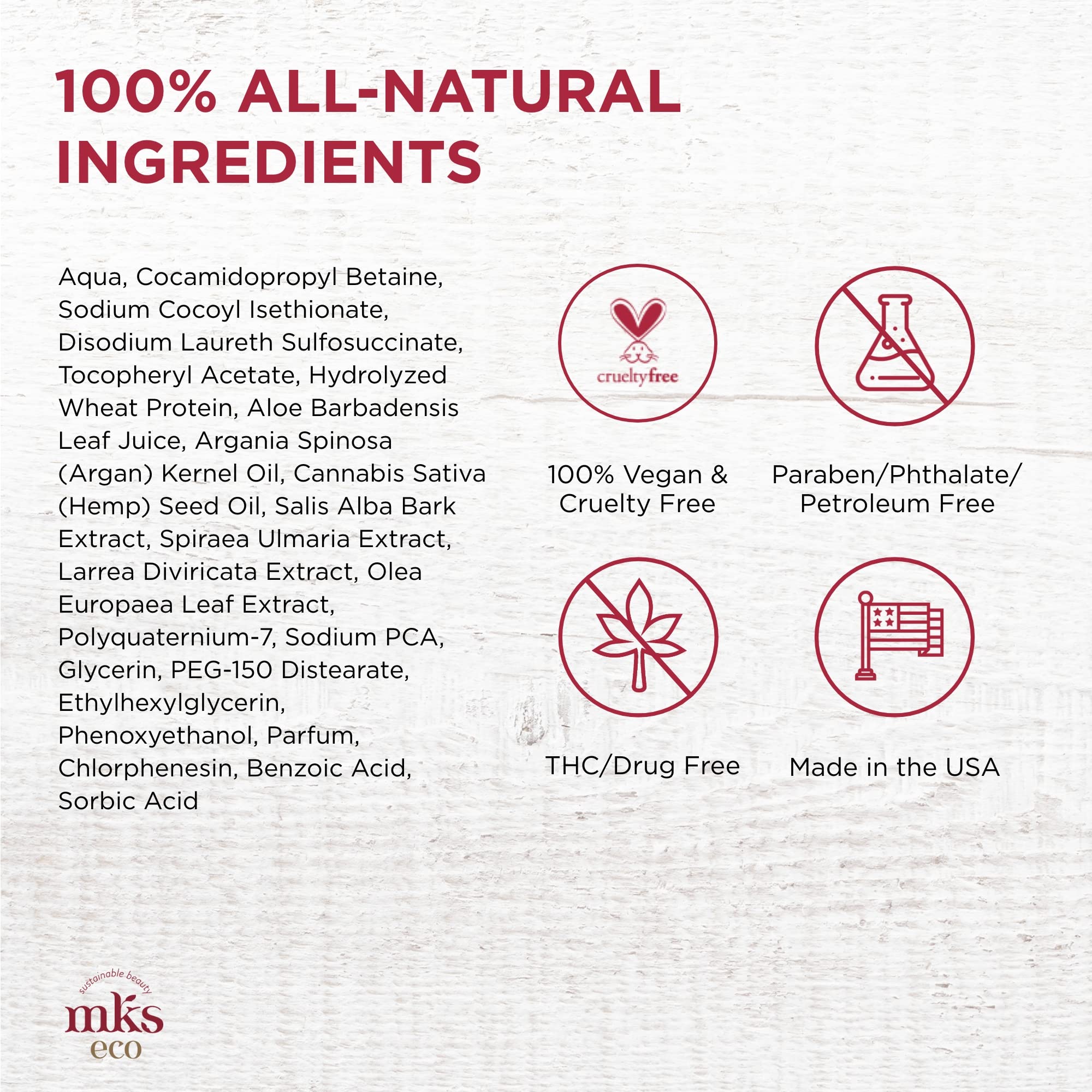 Foto 7 pulgar | Champú Earthly Body Mks Eco Nourish Para Cabello Fino 750 Ml - Venta Internacional.