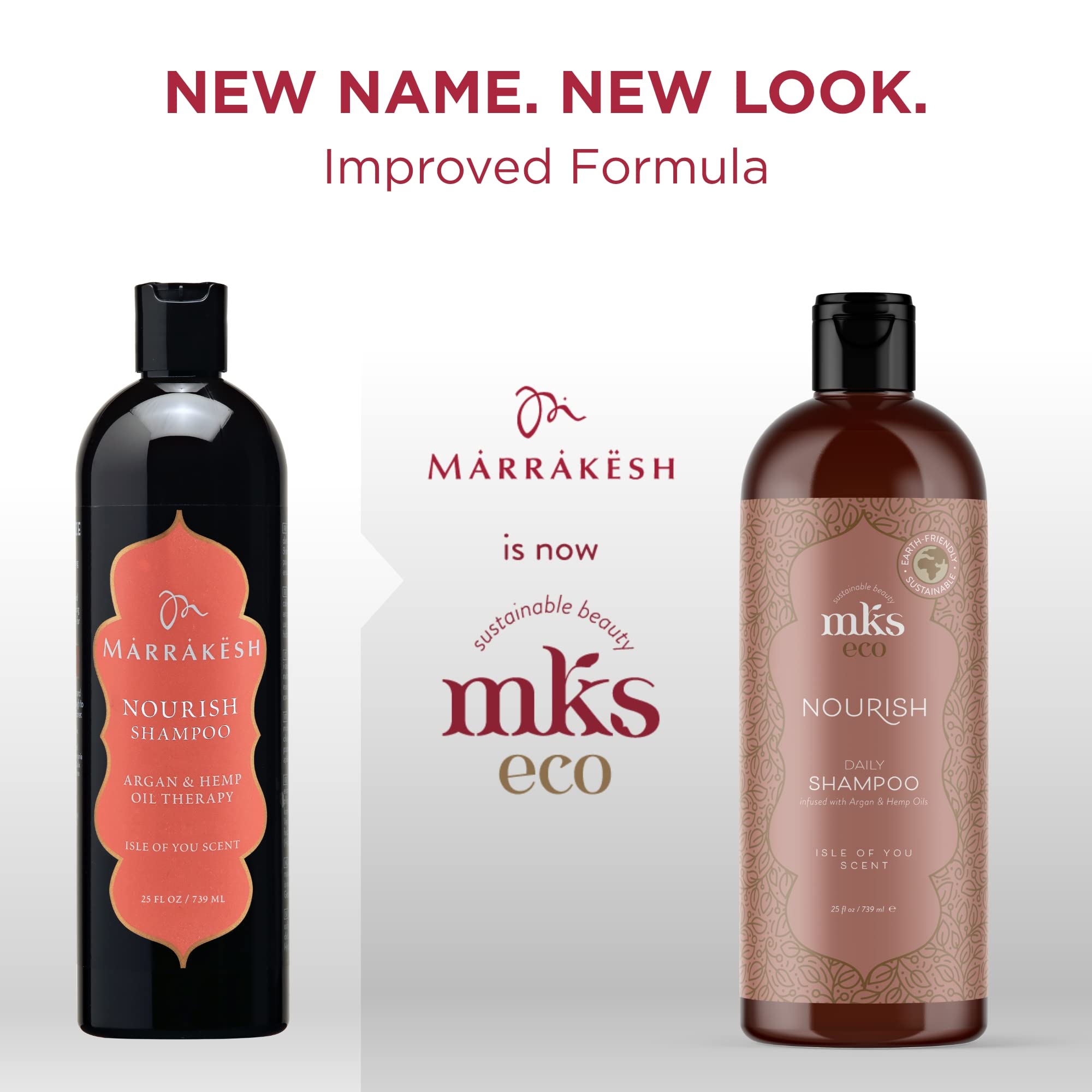 Foto 3 pulgar | Champú Earthly Body Mks Eco Nourish Isle Of You 750 Ml - Venta Internacional.