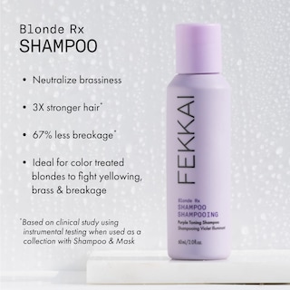 Foto 2 | El Champú Fekkai Blonde Rx Purple De 60 Ml Deja El Cabello 3 Veces Más Fuerte - Venta Internacional.