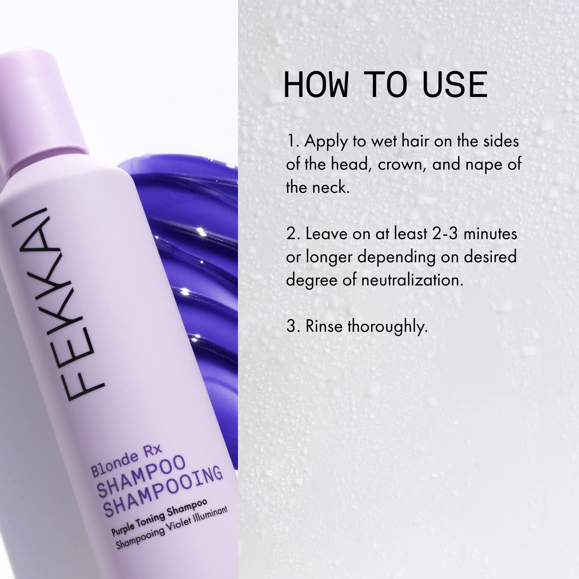 Foto 5 | El Champú Fekkai Blonde Rx Purple De 60 Ml Deja El Cabello 3 Veces Más Fuerte - Venta Internacional.