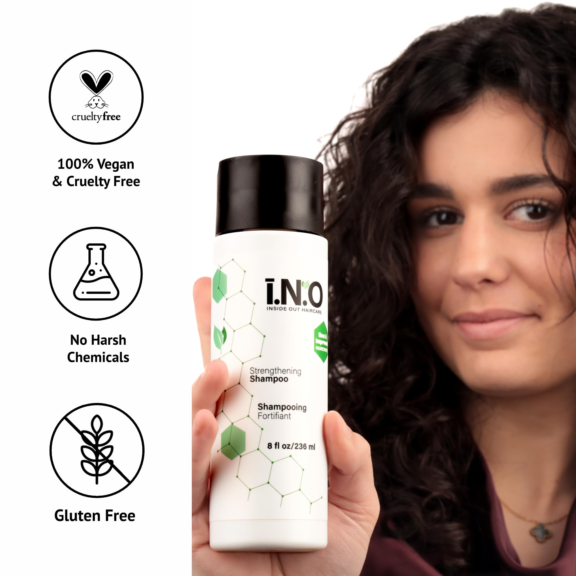Foto 7 pulgar | Champú Earthly Body Inside Out Para Fortalecer El Cabello  240 Ml - Venta Internacional.