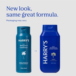 Foto 3 | Champú Y Acondicionador Harry's 2 En 1 Para Hombre 414 Ml Paquete De 3 - Venta Internacional.