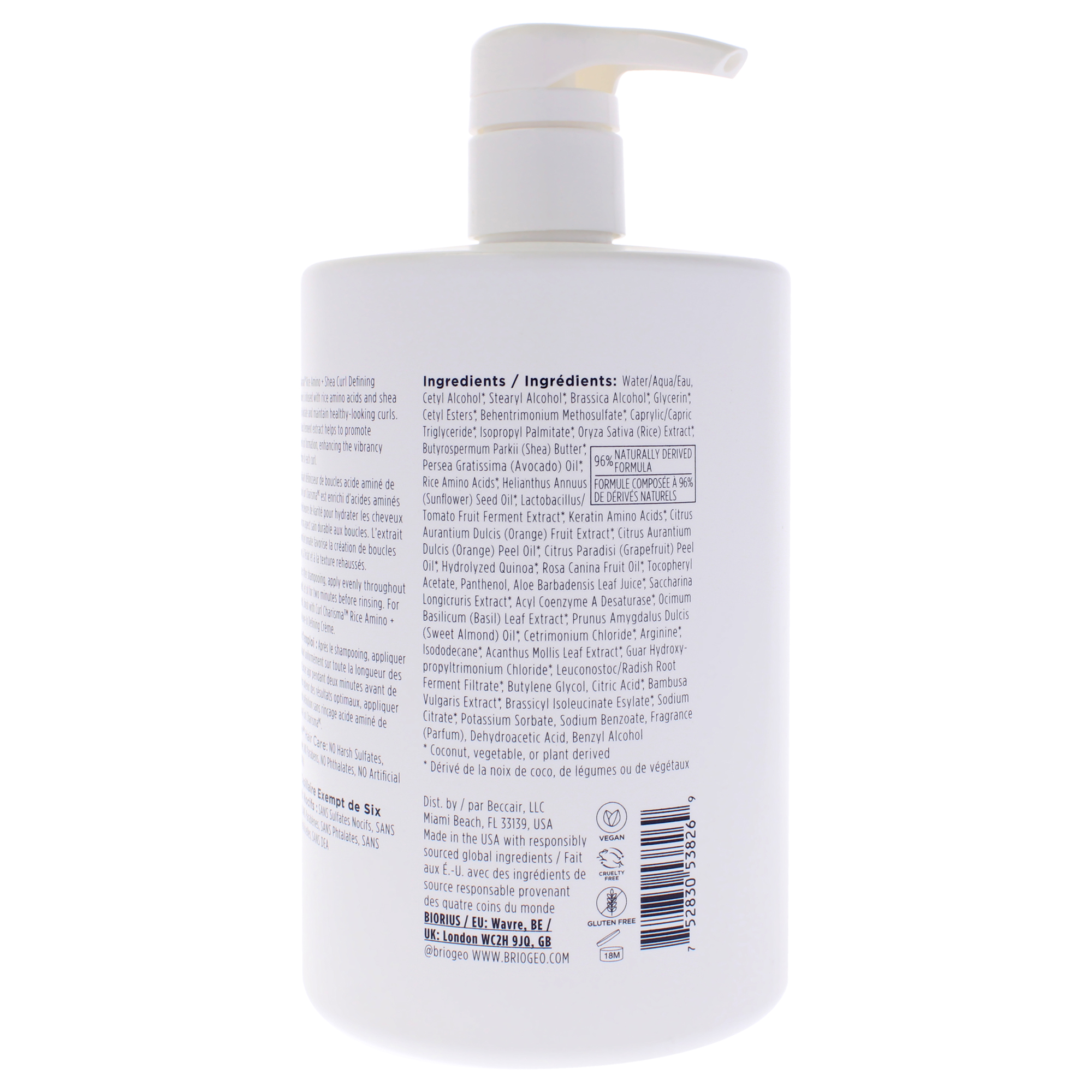 Foto 3 pulgar | Acondicionador Briogeo Curl Charisma Rice Amino Plus Shea 236 Ml - Venta Internacional.