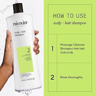 Foto 3 | Shampoo Nioxin Pro Clinical Scalp + Hair System 2 1l