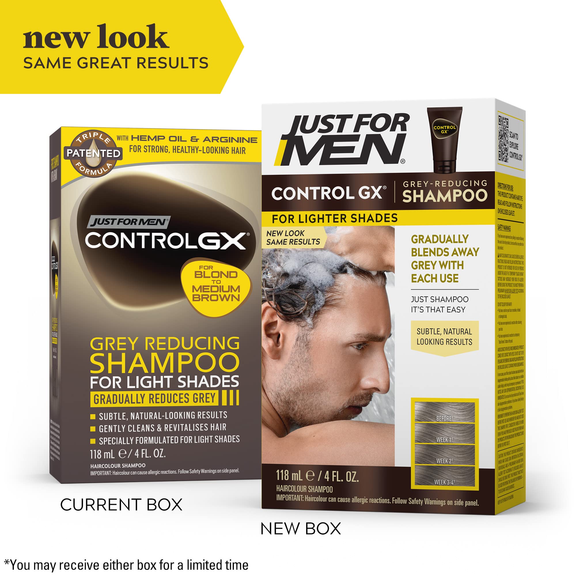 Foto 3 pulgar | Champú Solo Para Hombres Control Gx Grey Reducing 120 Ml - Venta Internacional.