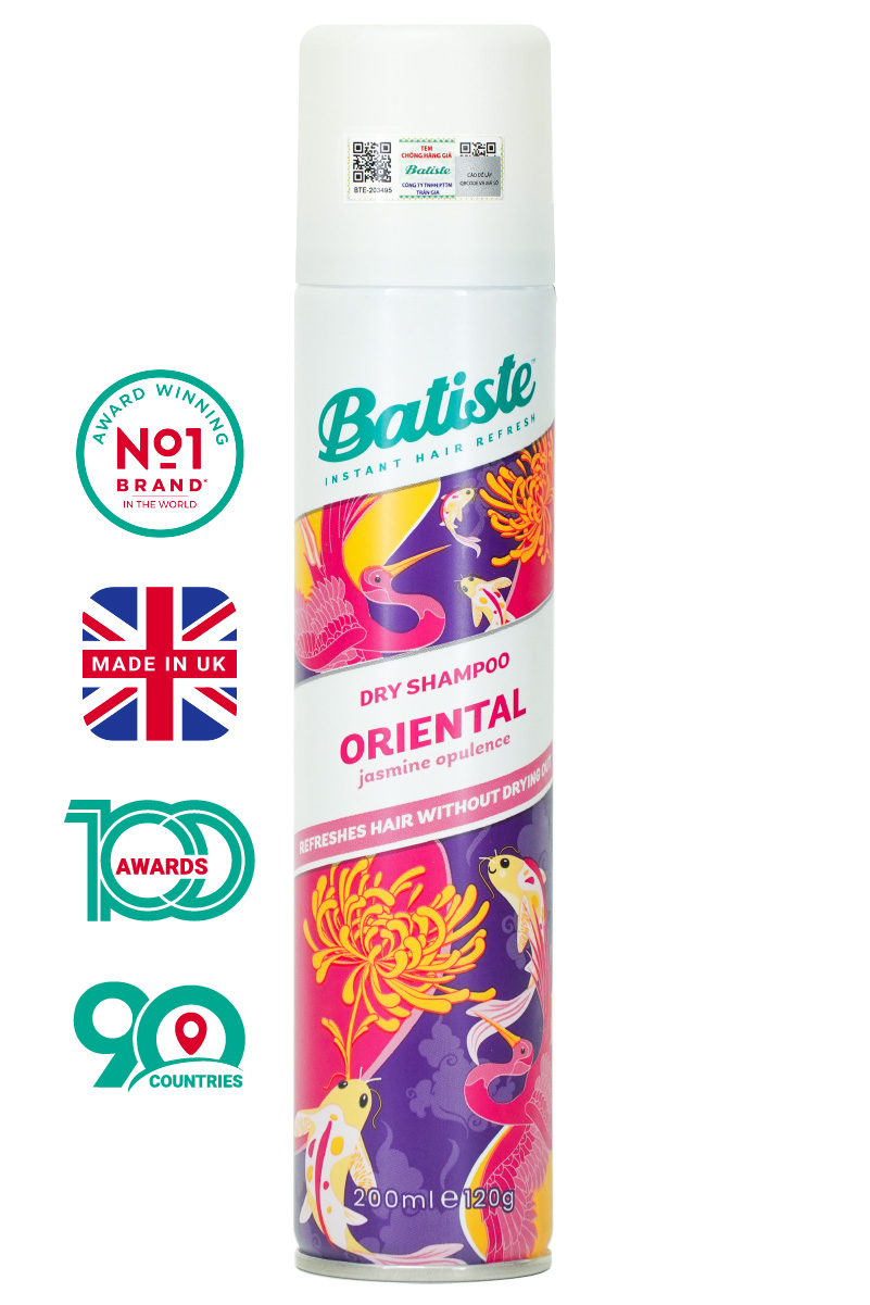 Foto 2 pulgar | Champú Seco Batiste Oriental 200 Ml - Venta Internacional.