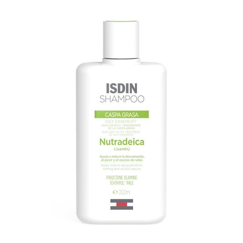 Shampoo para Caspa Grasa Isdin Nutradeica 200 ml