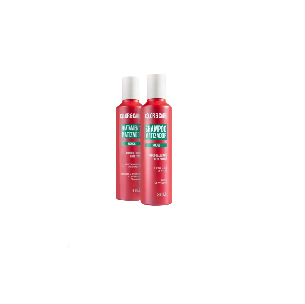 Foto 2 | Shampoo Matizador Rojo + Tratamiento con Keratina