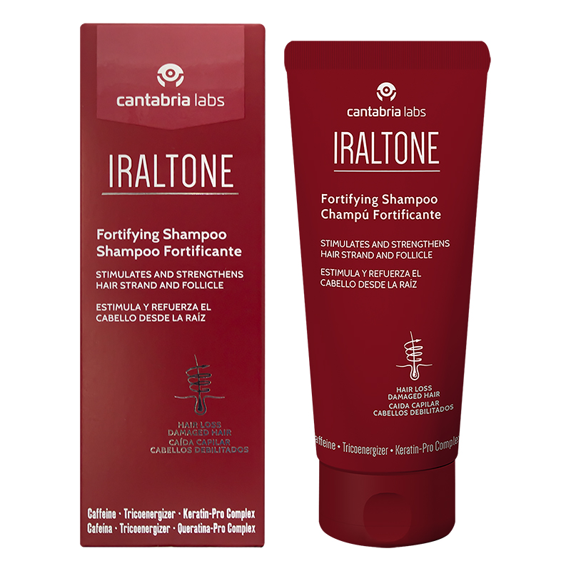 Shampoo Fortificante Iraltone Genomma de 200 ml