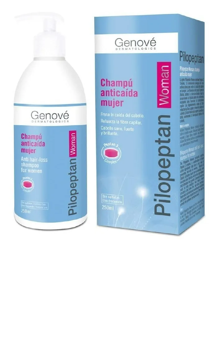 Foto 2 pulgar | Pilopeptan Woman Champú Anticaída 250 Ml