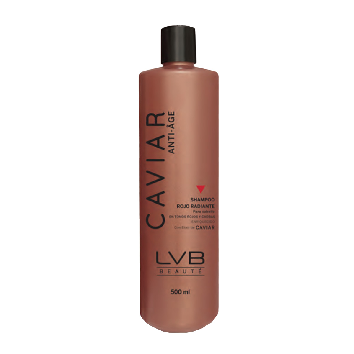 Shampoo Lvb Beauté  Rojo Radiante con Elixir de Caviar 500 ml