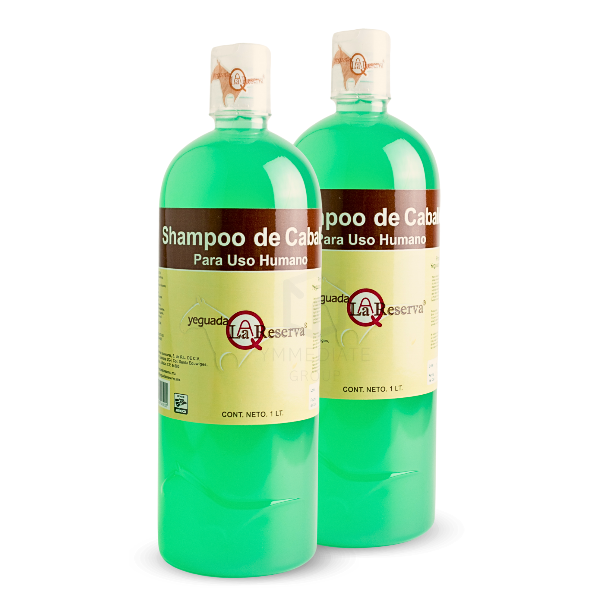 Shampoo para Cabello Yeguada La Reserva de 1 L 2 Piezas