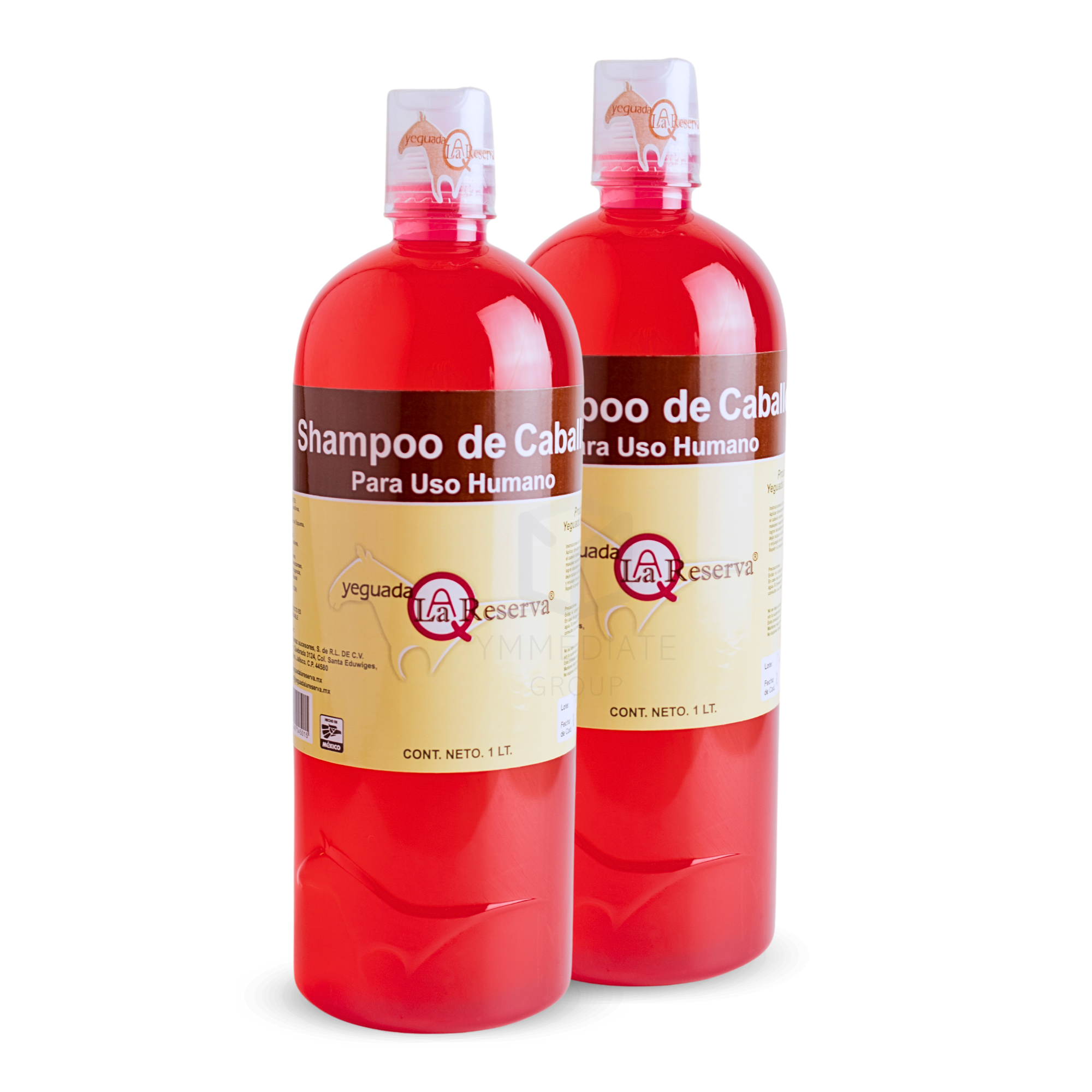 Foto 1 | 2 Shampoos Yeguada La Reserva de Caballo para Uso Humano 1 L Ideal para Cabello Virgen