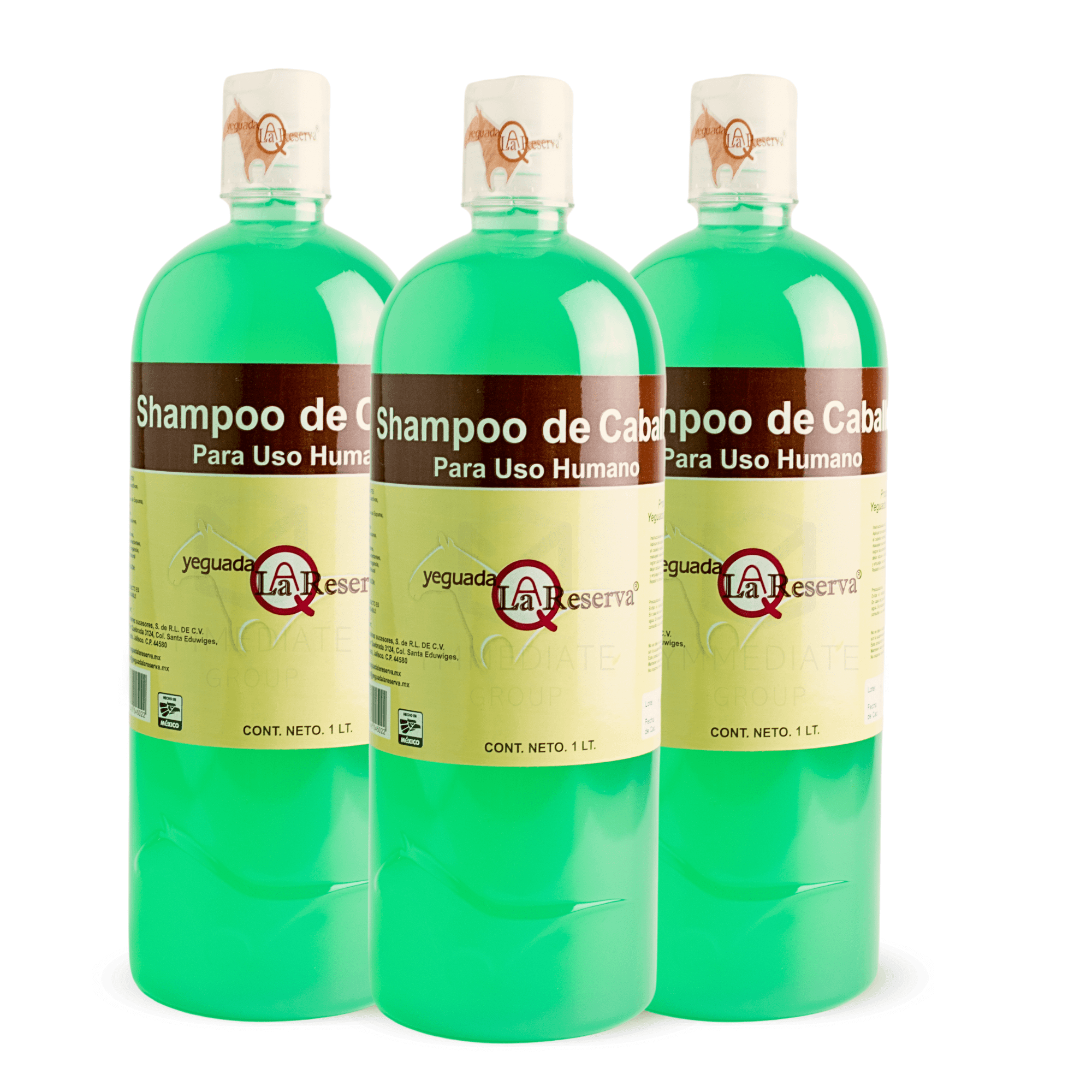 Foto 2 pulgar | Shampoo para Cabello Yeguada La Reserva 1 L 3 Piezas