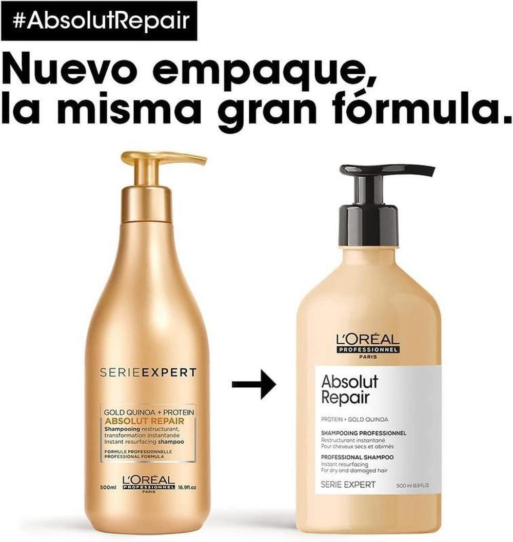 Foto 3 pulgar | Shampoo Absolut Repair Se Professional 500 Ml