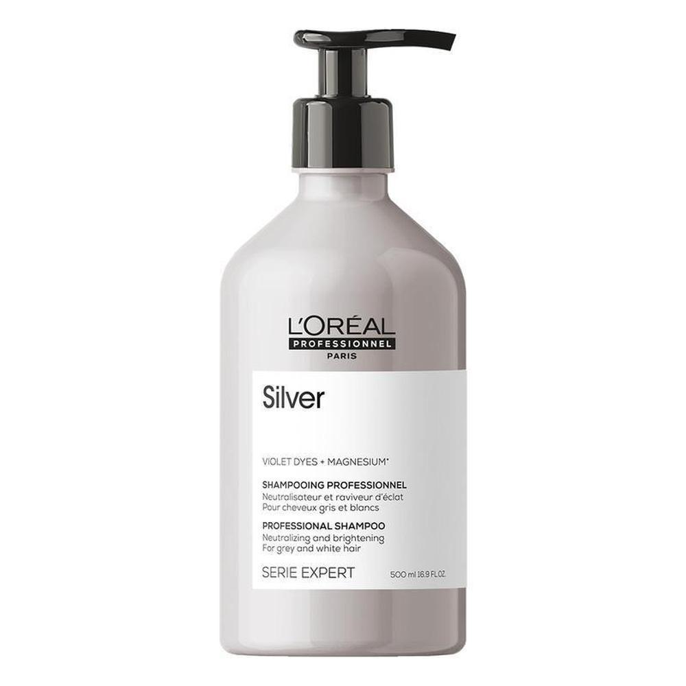 Foto 2 pulgar | Shampoo L'oréal Silver Tintes Violeta Magnesio 500 ml