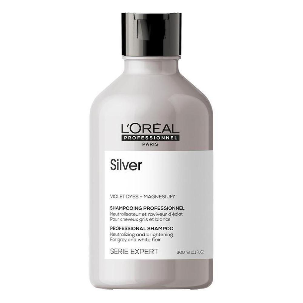 Foto 2 pulgar | Shampoo L'oréal Silver Tintes Violeta Magnesio 300 ml