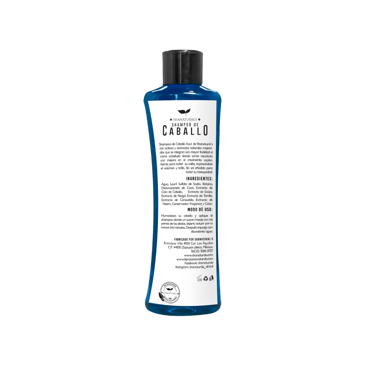 Foto 2 | Shampoo Caballo Shanatural's Azul