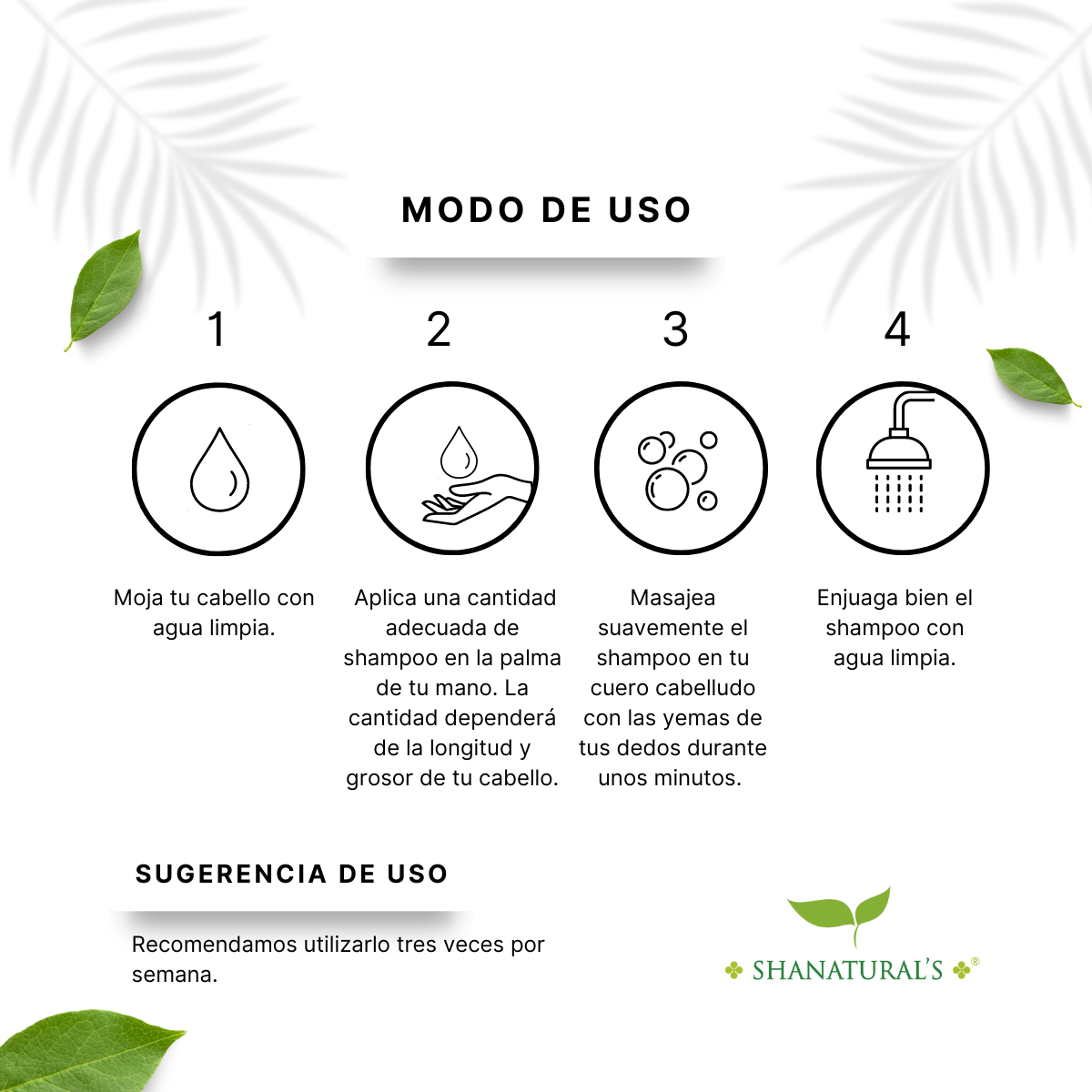 Foto 4 | Shampoo Caballo Shanatural's Azul