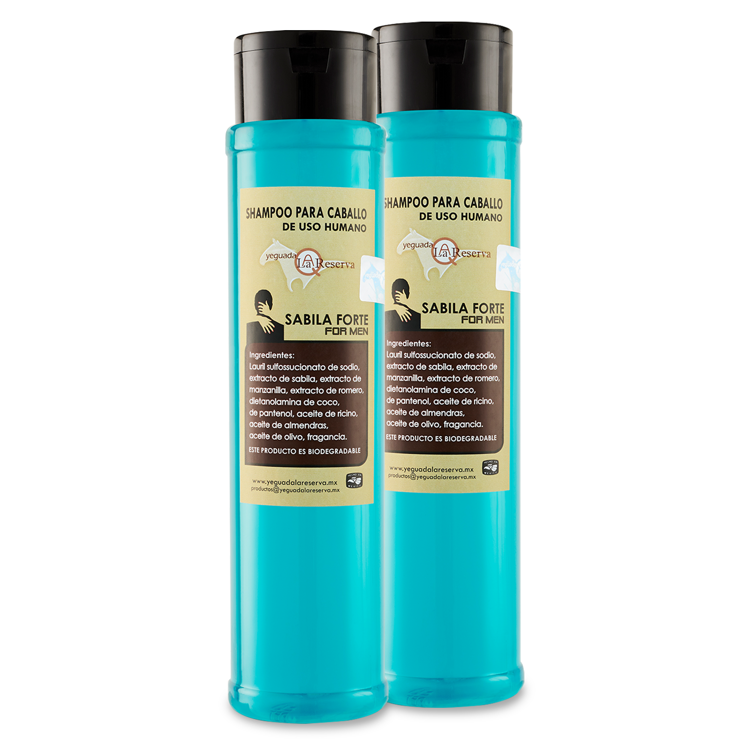 Duo Shampoo Yeguada La Reserva For Men. Shampoo De Sábila