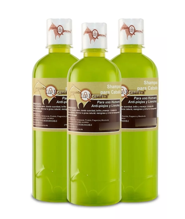 Foto 1 | Tripack Shampoo Antipiojos Y Liendres - Yeguada La Reserva
