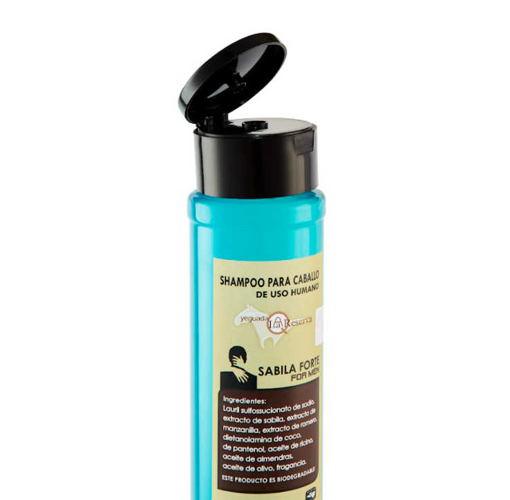 Foto 5 pulgar | Shampoo De Caballo De Uso Humano Para Hombre Sábila Forte For Men Yeguada La Reserva.  Ideal Para El Crecimiento De