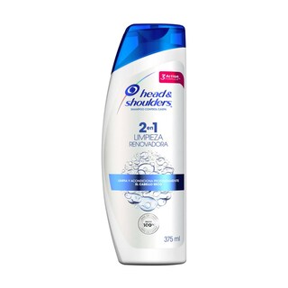 Foto 1 | Shampoo Head & Shoulders 2 En 1 Limpieza Renovadora 375 Ml