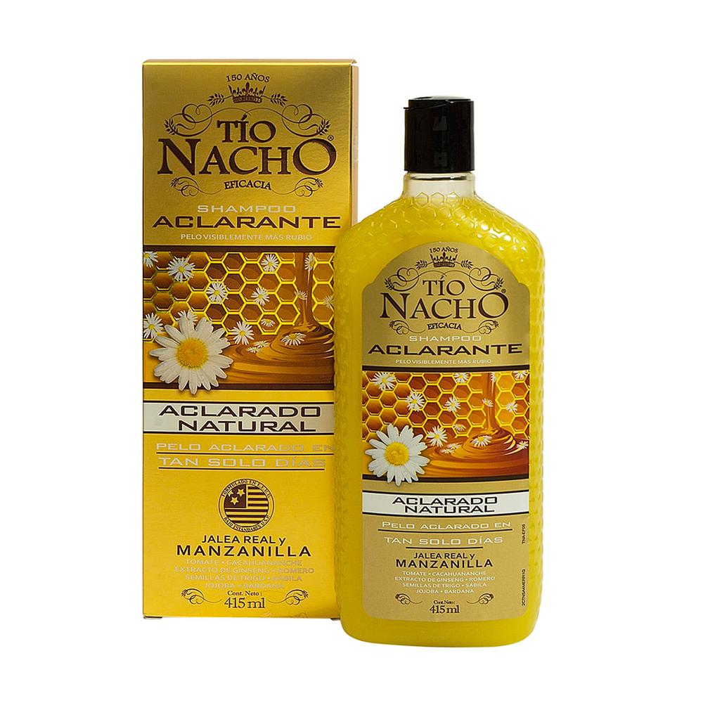 Foto 2 pulgar | Champú Tío Nacho Anticaída Aclarante 415 ml