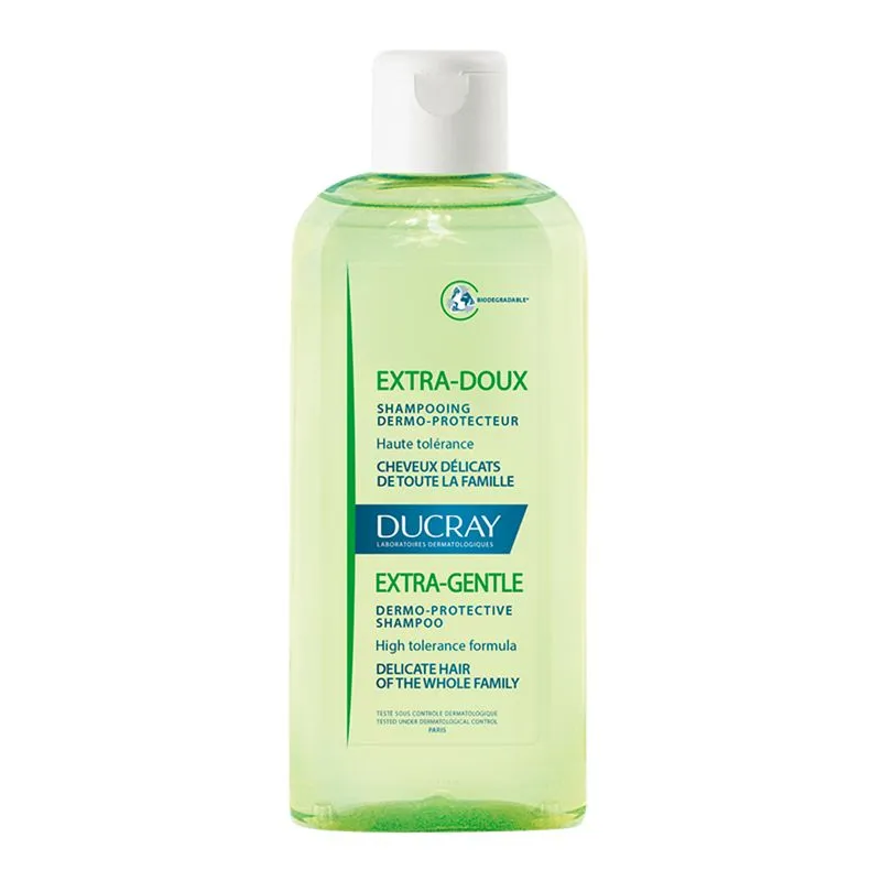 Foto 2 pulgar | Ducray Extra Suave Shampoo Para Cabello De Normal A Delicado 200 Ml