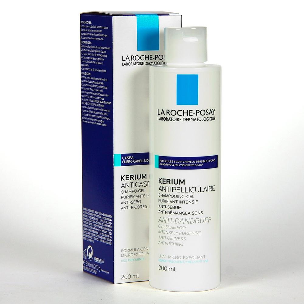 Foto 3 | Shampoo Anticaspa La Roche Posay Kerium Caspa Grasa 200 ml
