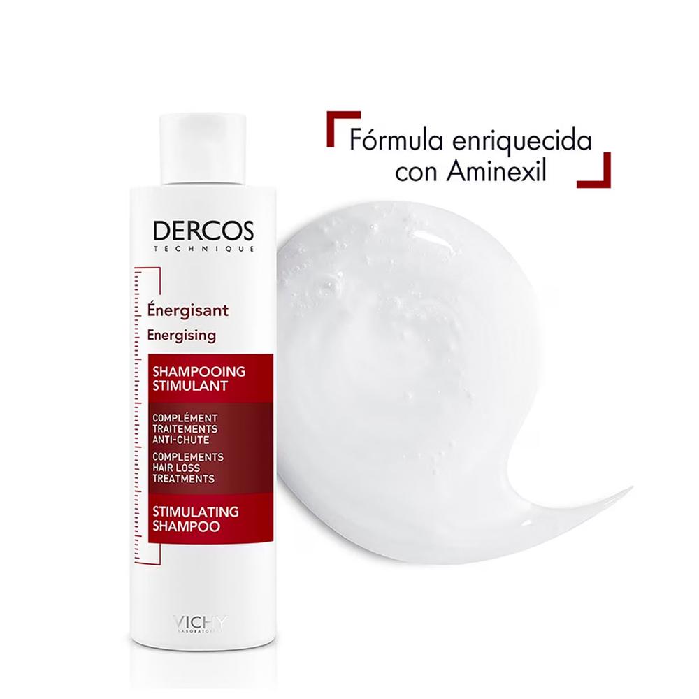 Foto 4 pulgar | Shampoo Dercos Estimulante 200 Ml