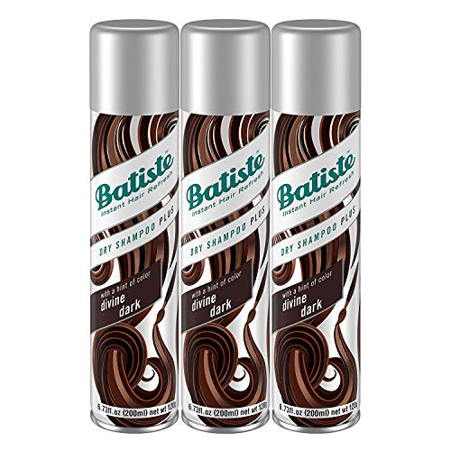 Foto 2 pulgar | Venta Internacional - Champú Seco Batiste Dark Deep Brown 200 Ml (paquete De 3)