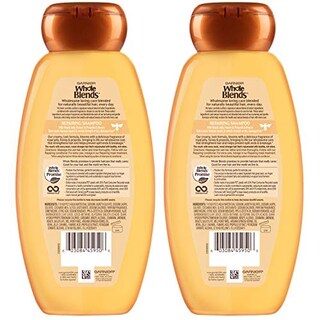 Foto 2 | Venta Internacional - Champú Reparador para Cabello Seco Dañado Garnier Whole Blends Honey Treasures 2 piezas