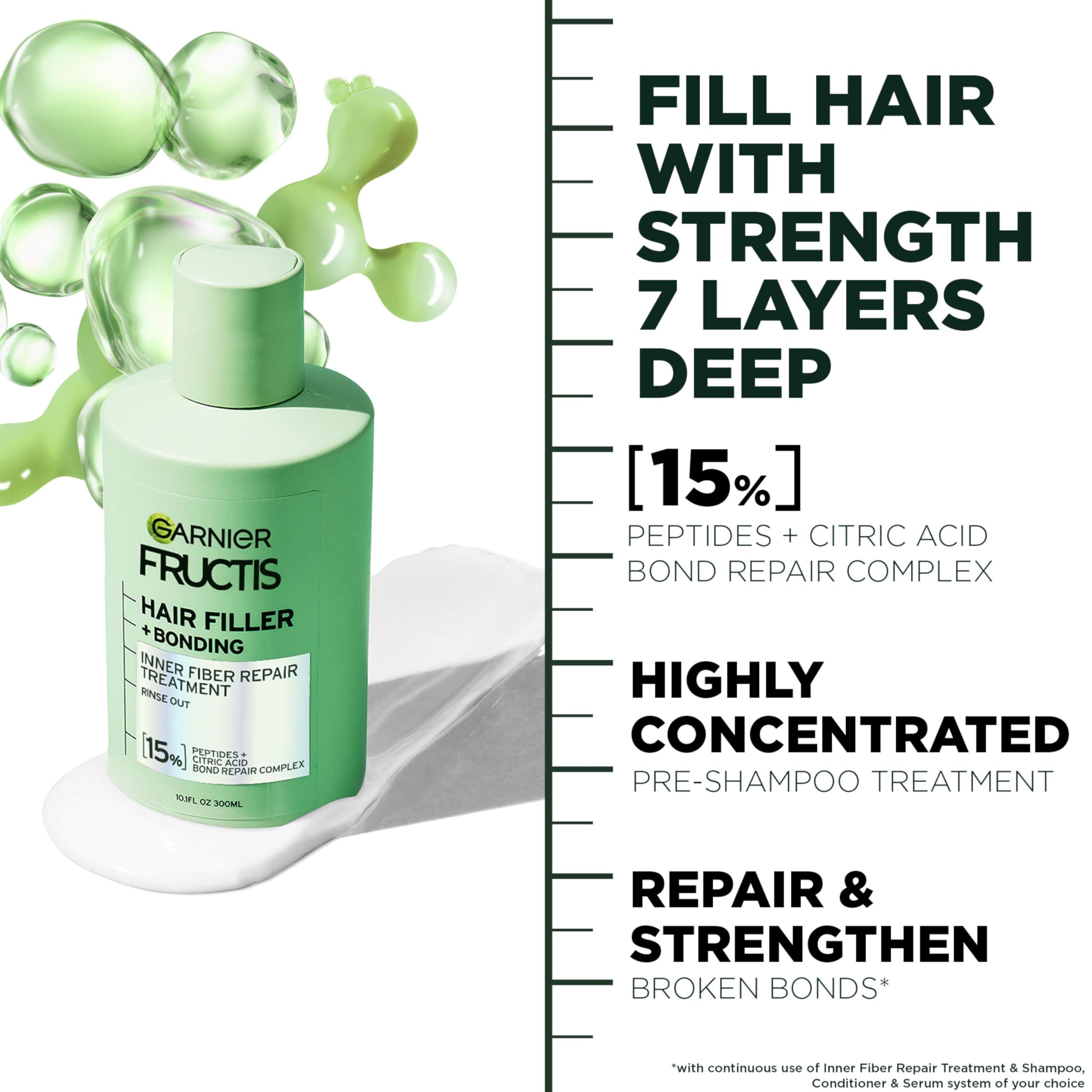 Foto 4 pulgar | Venta Internacional - Tratamiento Previo Al Champú Garnier Fructis Hair Filler Bonding