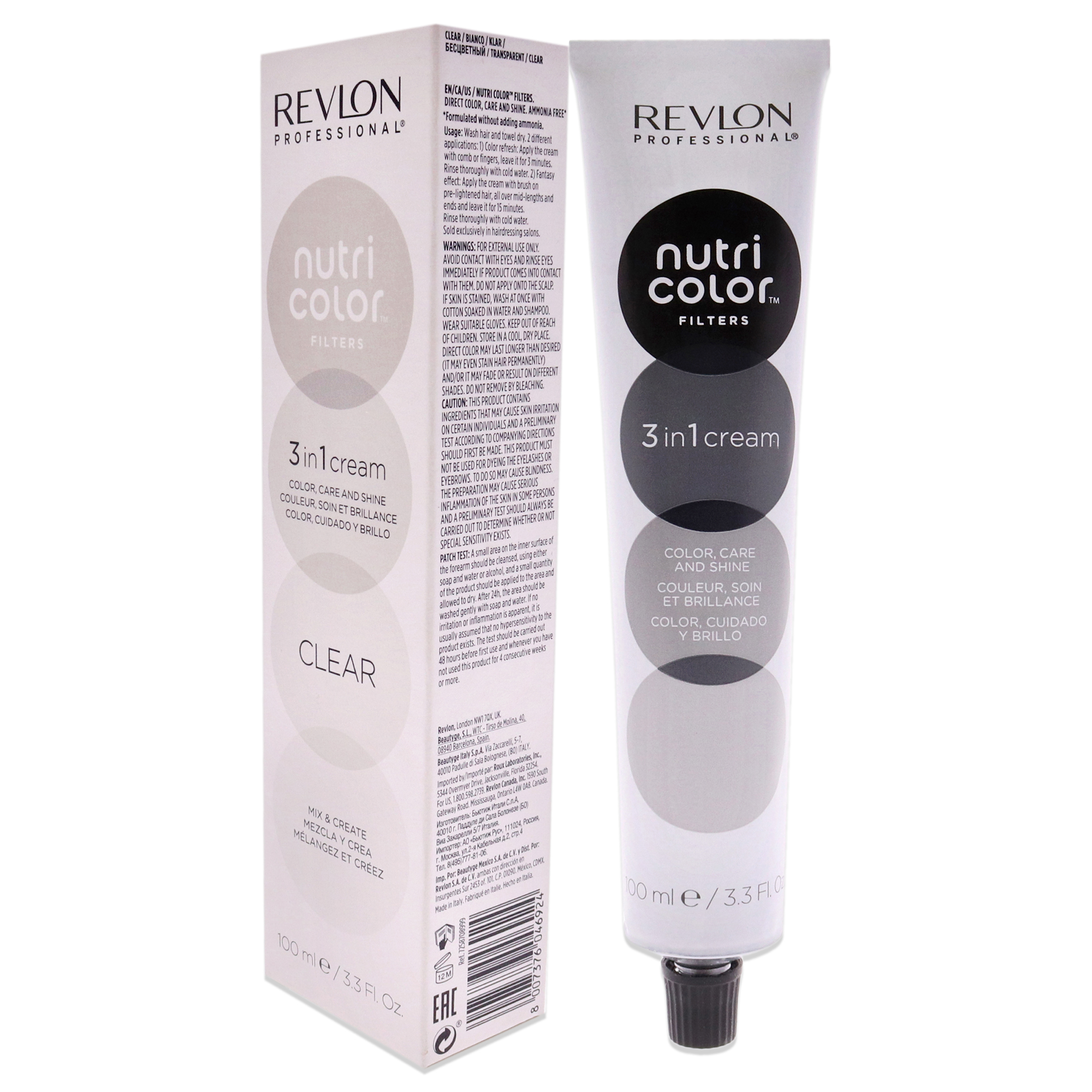 Foto 5 pulgar | Venta Internacional - Crema Nutri Color Revlon Clear 100 Ml