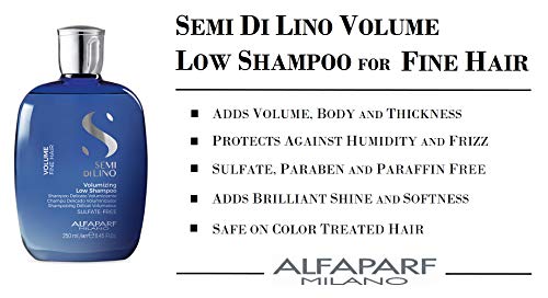 Foto 4 pulgar | Venta Internacional - Champú Volumétrico Alfaparf Milano Semi Di Lino Para Cabello