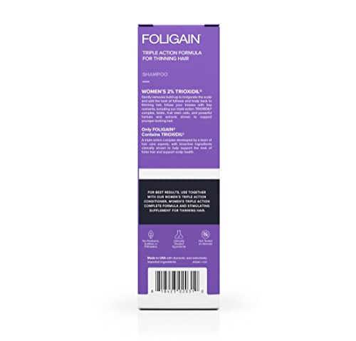 Foto 7 pulgar | Venta Internacional - Champú Foligain Volume Trioxidil 2% Para Cabello Fino 240 Ml