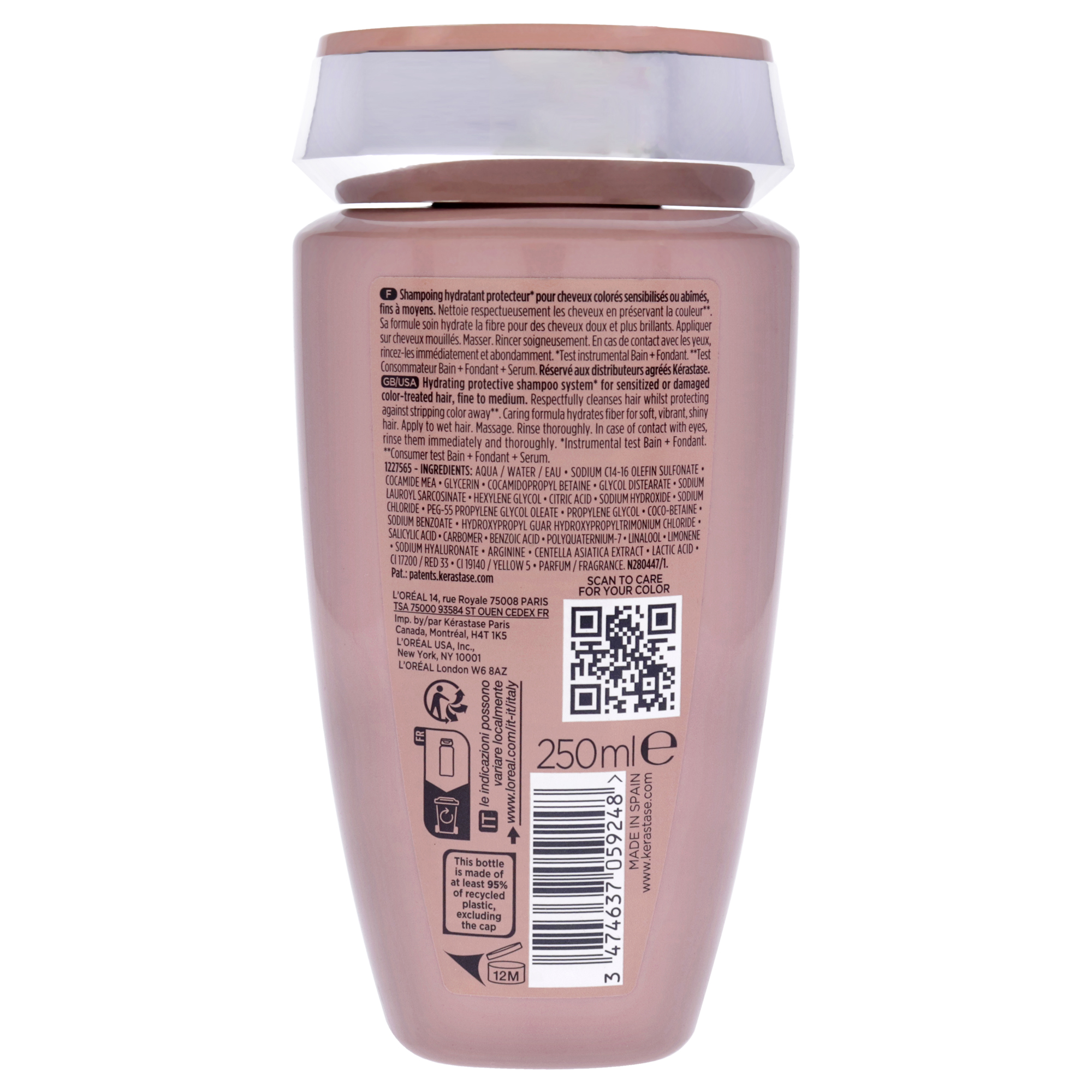 Foto 3 pulgar | Champú Kerastase Chroma Absoluu Hidratante 250 Ml - Venta Internacional