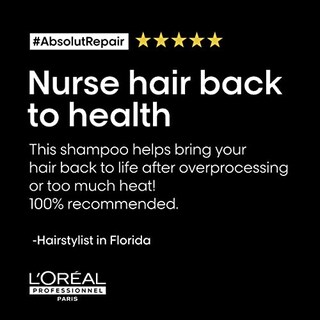 Foto 4 | Shampoo L'oreal Absolut Repair Protein Treatment - Venta Internacional