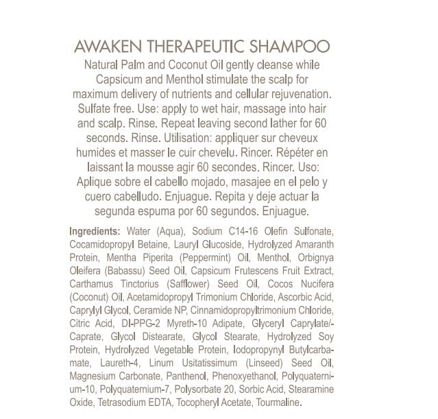 Foto 7 pulgar | Shampoo Surface Hair Awaken Therapeutic 1l - Venta Internacional