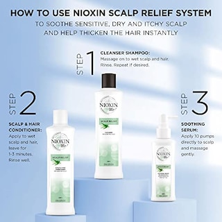 Foto 4 | Kit de Sistema Nioxin Alivio del Cuero Cabelludo para Personas Sensibles Secas y con Picazón - Venta Internacional