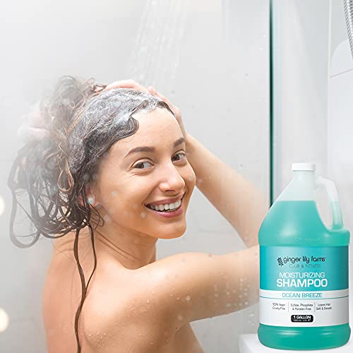 Foto 6 pulgar | Shampoo  Ginger Lily Farms Hidratante Ocean Breeze 1l - Venta Internacional