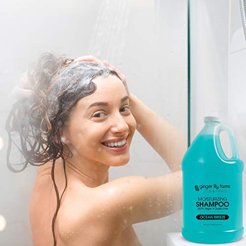 Foto 8 pulgar | Shampoo  Ginger Lily Farms Hidratante Ocean Breeze 1l - Venta Internacional